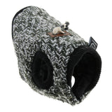 Maxbell Pet Dog Autumn Winter Jacket Warm Coat Puppy Clothes Apparel gray