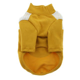 Maxbell Dog Winter Coat Warm Vest Clothes Apparel for Small Medium Dog Cat yellow