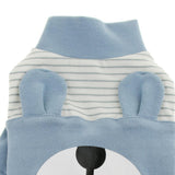 Maxbell Dog Winter Coat Warm Vest Clothes Apparel for Small Medium Dog Cat blue