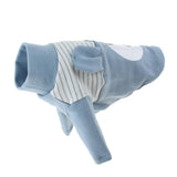 Maxbell Dog Winter Coat Warm Vest Clothes Apparel for Small Medium Dog Cat blue