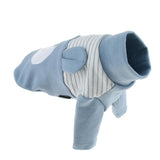 Maxbell Dog Winter Coat Warm Vest Clothes Apparel for Small Medium Dog Cat blue