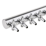 Maxbell Stainless Steel Aquarium Fish Tank Air Flow Lever Control Valve 12 Way