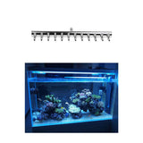 Maxbell Stainless Steel Aquarium Fish Tank Air Flow Lever Control Valve 12 Way