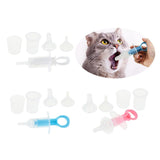 Maxbell Dog Cat Feeding Kit Pet Pill Dropper Feeder for Small Animals Dogs and Cats Blue