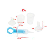 Maxbell Dog Cat Feeding Kit Pet Pill Dropper Feeder for Small Animals Dogs and Cats Blue