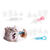 Maxbell Dog Cat Feeding Kit Pet Pill Dropper Feeder for Small Animals Dogs and Cats Blue