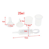 Maxbell Dog Cat Feeding Kit Pet Pill Dropper Feeder for Small Animals Dogs and Cats White