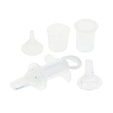 Maxbell Dog Cat Feeding Kit Pet Pill Dropper Feeder for Small Animals Dogs and Cats White