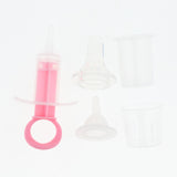 Maxbell Dog Cat Feeding Kit Pet Pill Dropper Feeder for Small Animals Dogs and Cats Pink