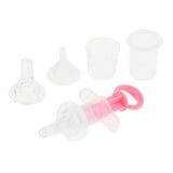 Maxbell Dog Cat Feeding Kit Pet Pill Dropper Feeder for Small Animals Dogs and Cats Pink