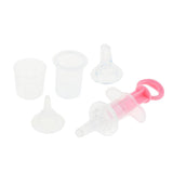 Maxbell Dog Cat Feeding Kit Pet Pill Dropper Feeder for Small Animals Dogs and Cats Pink