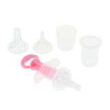 Maxbell Dog Cat Feeding Kit Pet Pill Dropper Feeder for Small Animals Dogs and Cats Pink