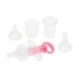 Maxbell Dog Cat Feeding Kit Pet Pill Dropper Feeder for Small Animals Dogs and Cats Pink