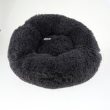 Maxbell Simple Winter Warm Pet Cushion Bed Cat Plush Nest Kennel Snuggle Dog Mat Grey