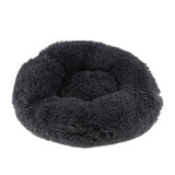 Maxbell Simple Winter Warm Pet Cushion Bed Cat Plush Nest Kennel Snuggle Dog Mat Grey