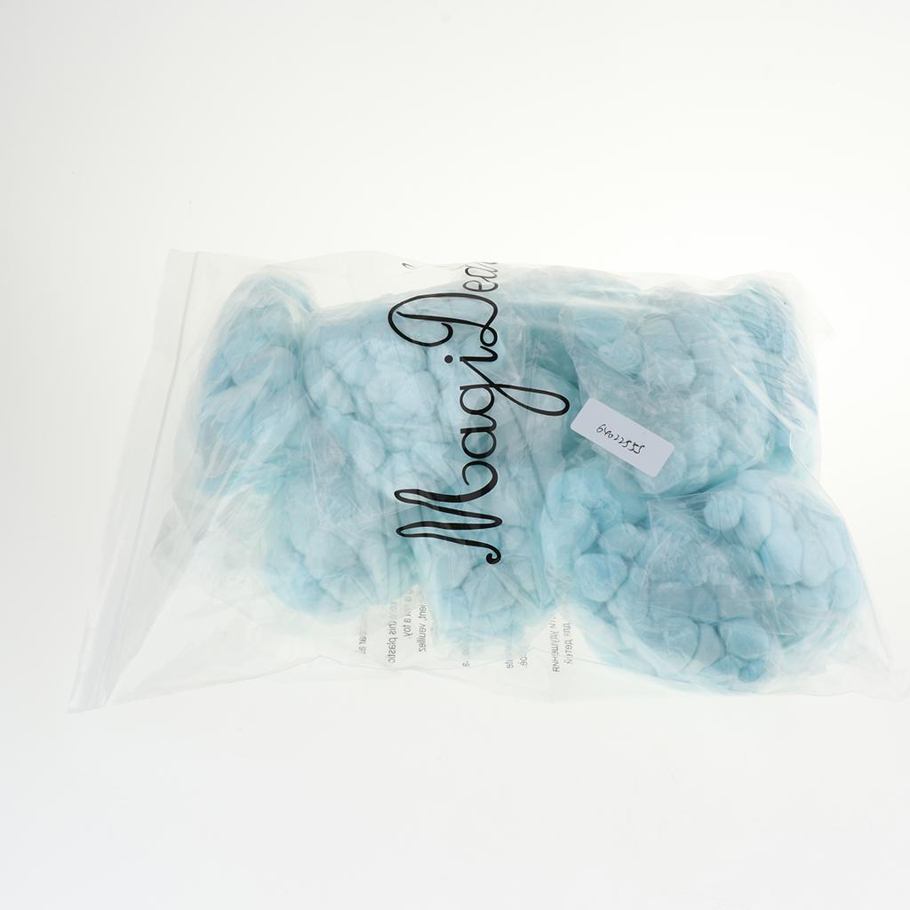 Maxbell 10 pack Cute Cartoon Small Cotton Balls for Hamster Guinea Pig Hamster blue