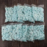 Maxbell 10 pack Cute Cartoon Small Cotton Balls for Hamster Guinea Pig Hamster blue