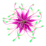 Maxbell Aquarium Reptile Terrarium Silicon Coral Flower Fish Tank Ornament Purple