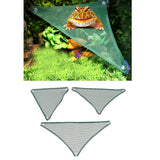 Maxbell Reptile Terrarium Hammock Lizard Lounger Corner Hammock with Suction Cups S