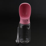 Maxbell 550ml Dog Travel Outdoor Water Drinking Bottle for Outdoor Hiking pink