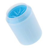 Maxbell Dog Paw Cleaner Handy and Portable Paw Washer Dogs Foot Cleaner S Blue