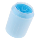 Maxbell Dog Paw Cleaner Handy and Portable Paw Washer Dogs Foot Cleaner M Blue