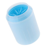 Maxbell Dog Paw Cleaner Handy and Portable Paw Washer Dogs Foot Cleaner M Blue
