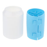 Maxbell Dog Paw Cleaner Handy and Portable Paw Washer Dogs Foot Cleaner M Blue