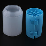 Maxbell Dog Paw Cleaner Handy and Portable Paw Washer Dogs Foot Cleaner M Blue