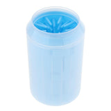 Maxbell Dog Paw Cleaner Handy and Portable Paw Washer Dogs Foot Cleaner L Blue