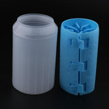 Maxbell Dog Paw Cleaner Handy and Portable Paw Washer Dogs Foot Cleaner L Blue
