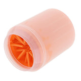 Maxbell Dog Paw Cleaner Handy and Portable Paw Washer Dogs Foot Cleaner S Orange