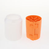 Maxbell Dog Paw Cleaner Handy and Portable Paw Washer Dogs Foot Cleaner S Orange