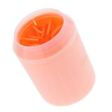 Maxbell Dog Paw Cleaner Handy and Portable Paw Washer Dogs Foot Cleaner M Orange