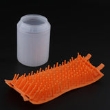 Maxbell Dog Paw Cleaner Handy and Portable Paw Washer Dogs Foot Cleaner M Orange