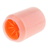 Maxbell Dog Paw Cleaner Handy and Portable Paw Washer Dogs Foot Cleaner M Orange