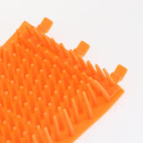 Maxbell Dog Paw Cleaner Handy and Portable Paw Washer Dogs Foot Cleaner L Orange