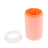 Maxbell Dog Paw Cleaner Handy and Portable Paw Washer Dogs Foot Cleaner L Orange