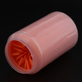 Maxbell Dog Paw Cleaner Handy and Portable Paw Washer Dogs Foot Cleaner L Orange