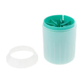 Maxbell Dog Paw Cleaner Handy and Portable Paw Washer Dogs Foot Cleaner M Green