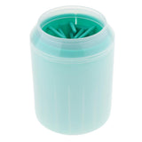 Maxbell Dog Paw Cleaner Handy and Portable Paw Washer Dogs Foot Cleaner M Green