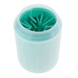 Maxbell Dog Paw Cleaner Handy and Portable Paw Washer Dogs Foot Cleaner M Green