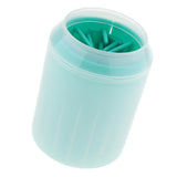 Maxbell Dog Paw Cleaner Handy and Portable Paw Washer Dogs Foot Cleaner M Green