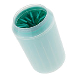 Maxbell Dog Paw Cleaner Handy and Portable Paw Washer Dogs Foot Cleaner L Green
