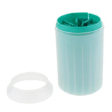 Maxbell Dog Paw Cleaner Handy and Portable Paw Washer Dogs Foot Cleaner L Green
