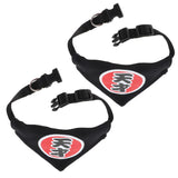 Maxbell 2Pcs Pet Puppy Adjustable Sailva Towel Neck Scarf Dog Collar 1