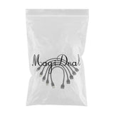 Maxbell 5 Pcs USB Night Light Extension Cord Connector Line Wire Black