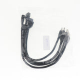 Maxbell 5 Pcs USB Night Light Extension Cord Connector Line Wire Black