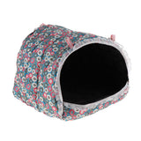 Maxbell Small Pet Winter Warm Hamster Rabbit Guinea Pig Hamster House Bed  L