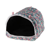 Maxbell Small Pet Winter Warm Hamster Rabbit Guinea Pig Hamster House Bed  L